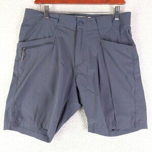 Fjallraven High Coast Lite Shorts Mens Medium Navy Blue Outdoor Hiking Stretch